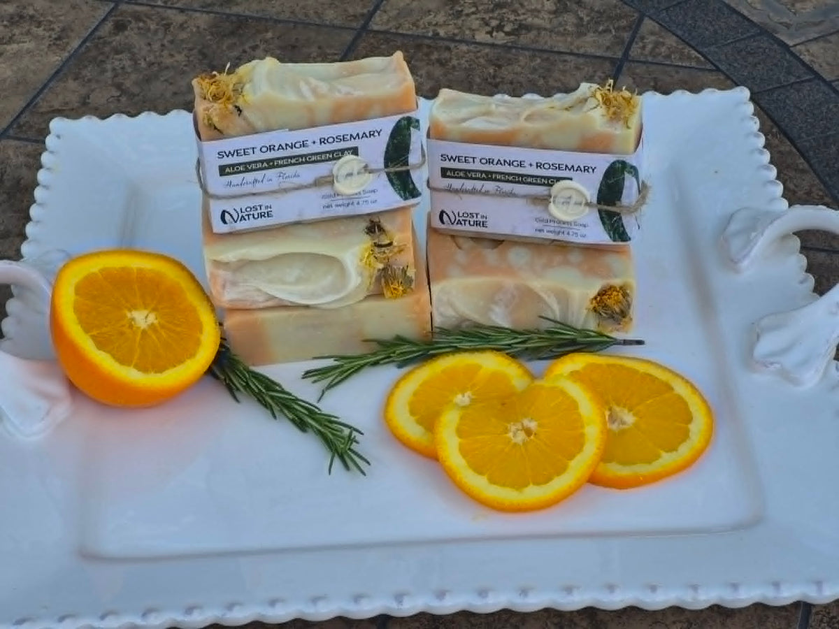 Sweet Orange + Rosemary