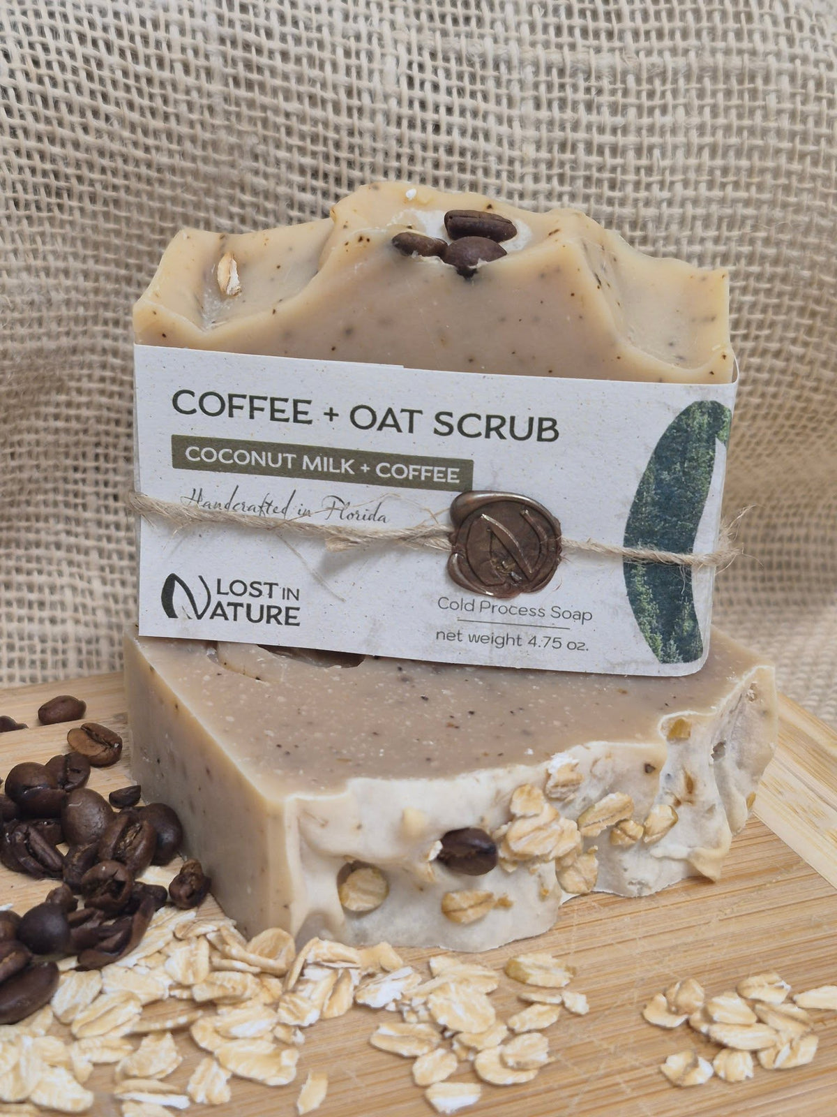 Coffee + Oat Scrub